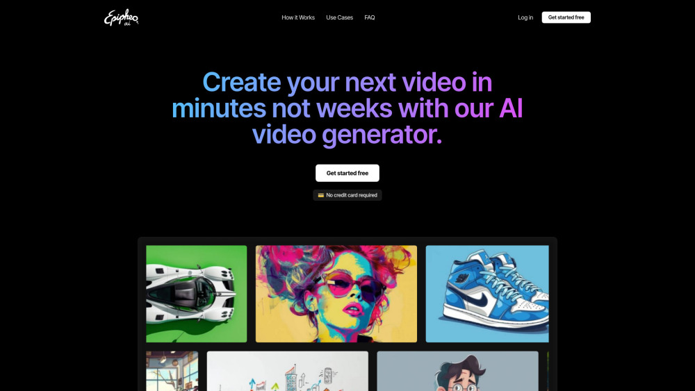 Epipheo Ai website screenshot