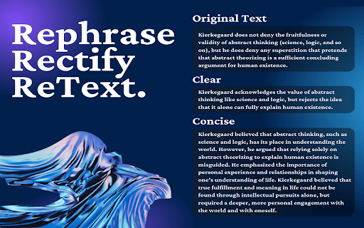 Retext website screenshot