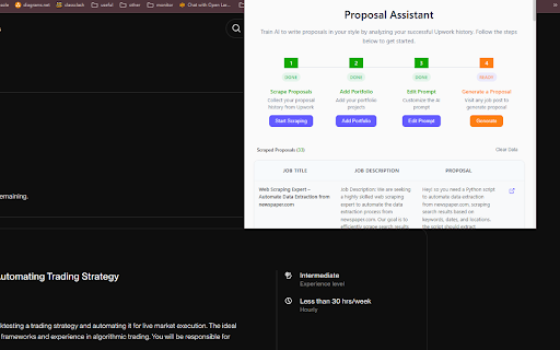 Proposal Copycat AI website screenshot