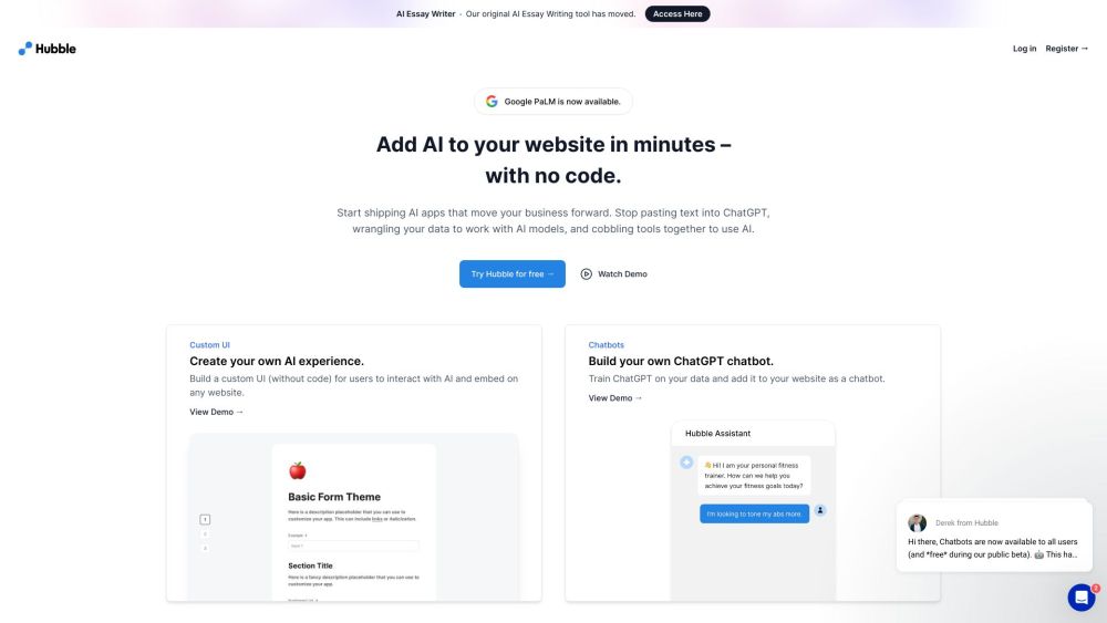 Rubber website screenshot