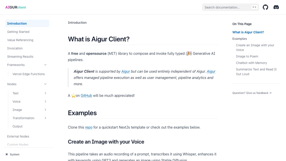Aigur Dev website screenshot