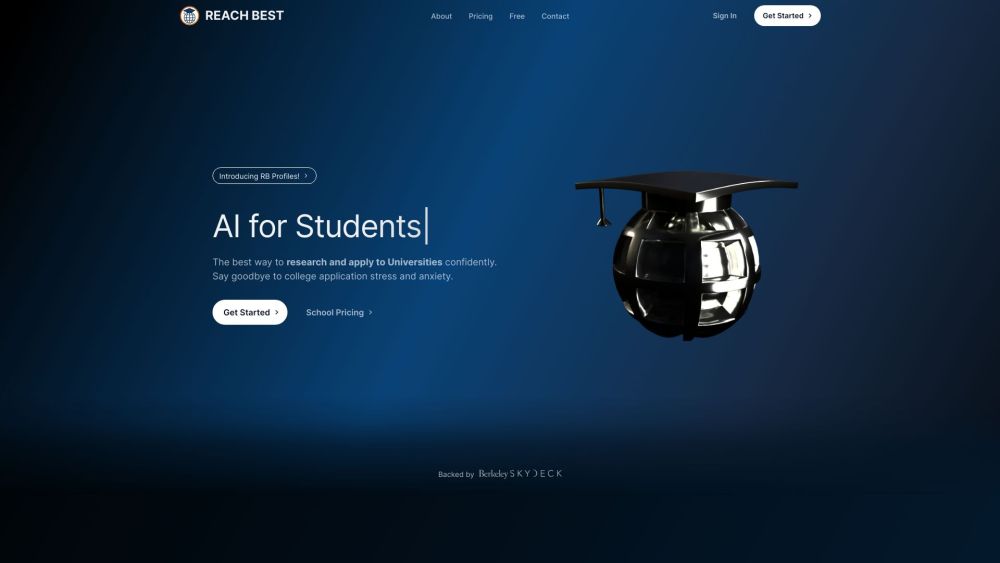 Reach Best website screenshot