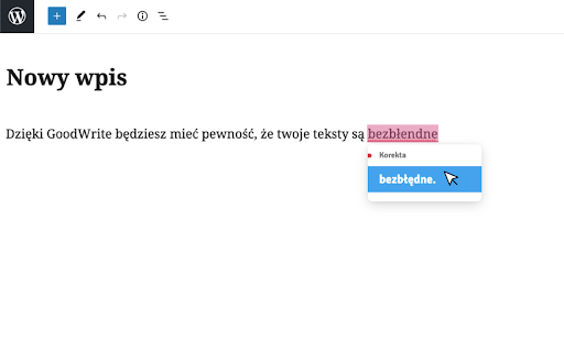GoodWrite AI website screenshot