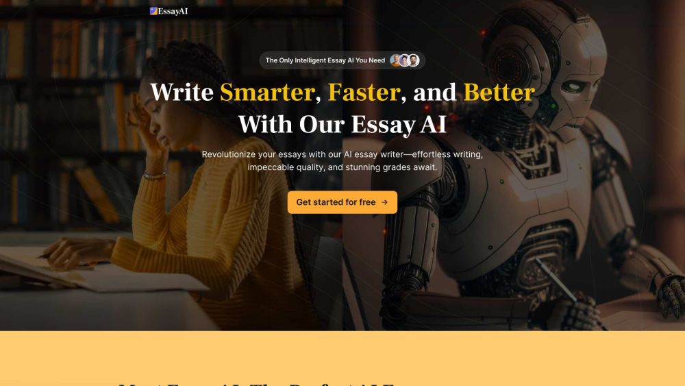 Essayai Ai website screenshot