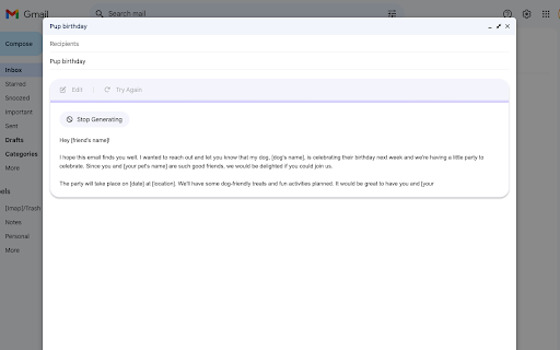 Emailgenius Chatgpt For Gmail website screenshot