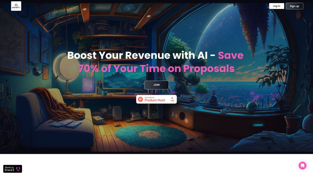 W website screenshot