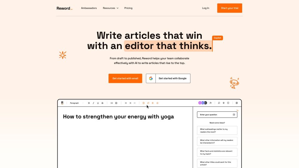 Reword Com website screenshot