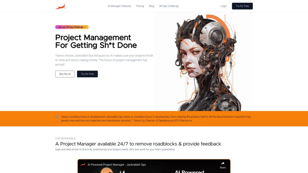 Jackrabbit Ops website screenshot