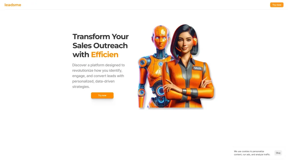 L website screenshot