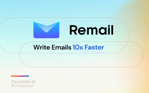Chatgpt For Email Remail website screenshot