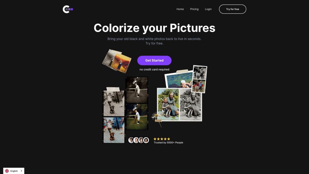 123Colorize website screenshot