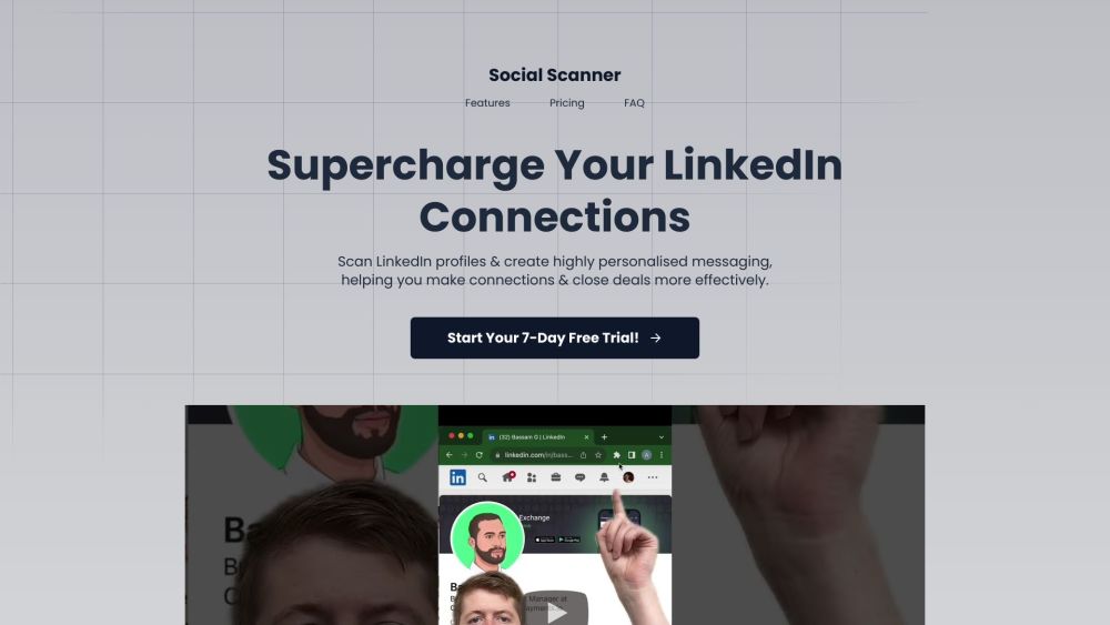 S website screenshot