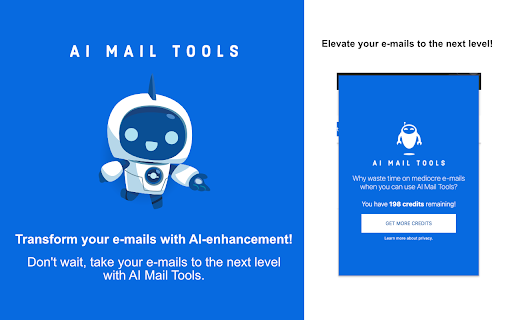 Ai Mail Tools website screenshot