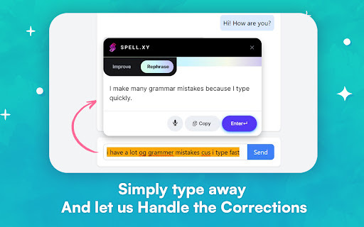 Spellfast Ai website screenshot