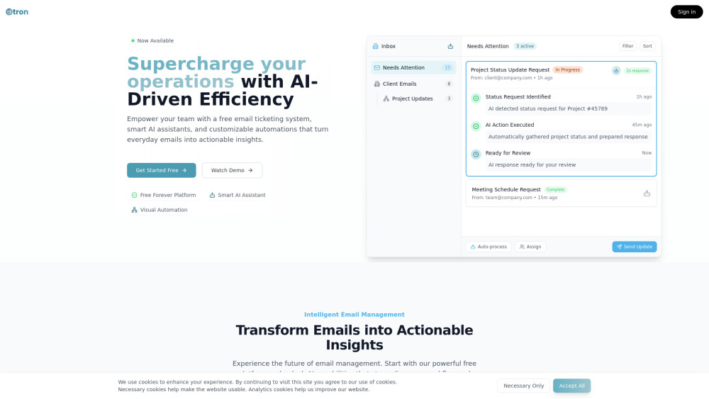 Otron website screenshot