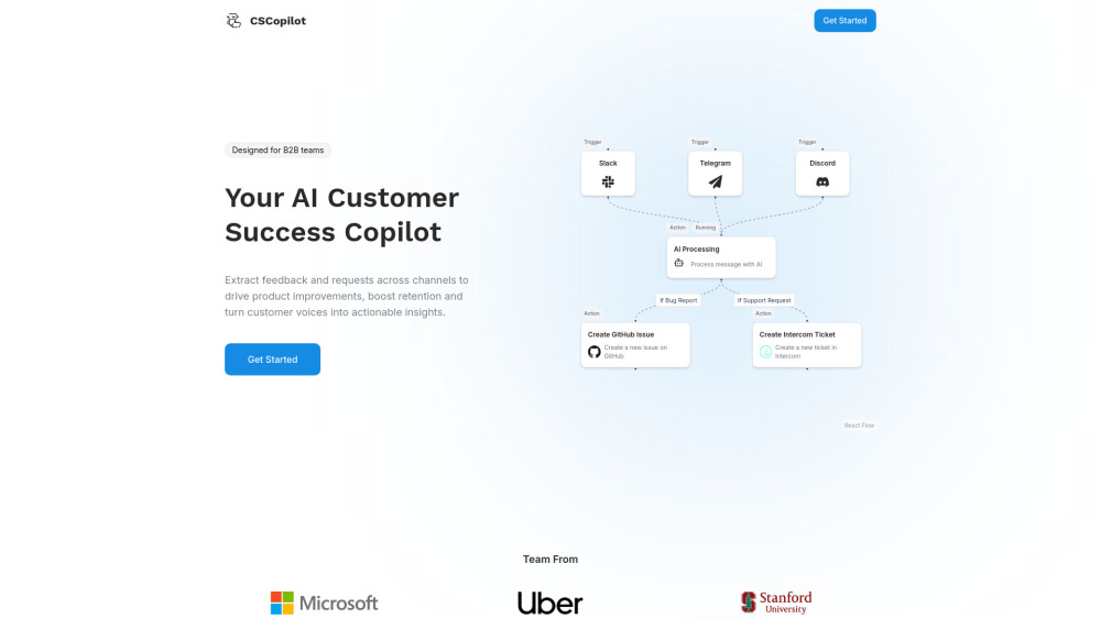 Cscopilot website screenshot