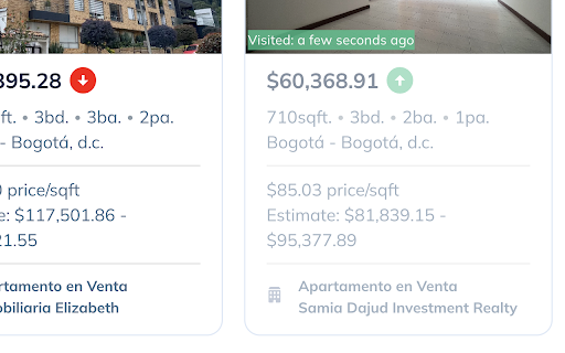 Fincaviz Co website screenshot