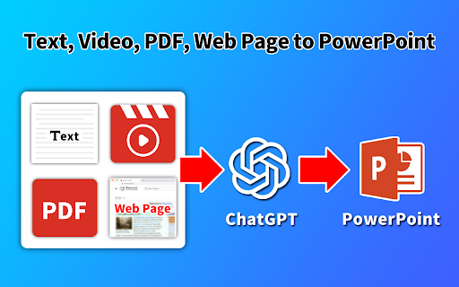 GPT PowerPoint Maker website screenshot
