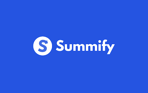 Summify website screenshot