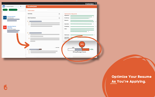Crackerjack Resume website screenshot