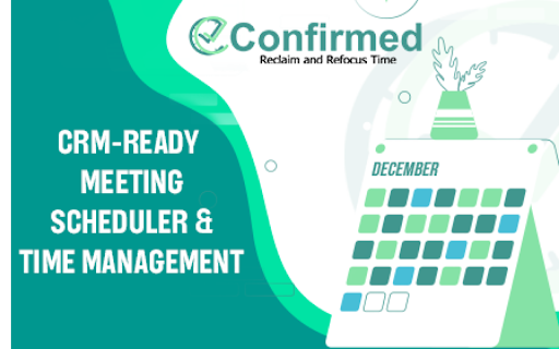 Confirmed Meeting Scheduler Time Management website screenshot