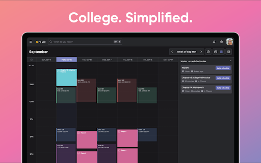 Weeklee website screenshot