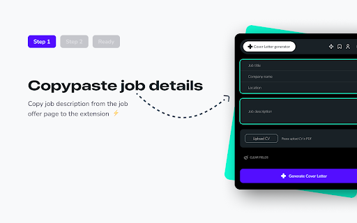 Ai Cover Letter website screenshot