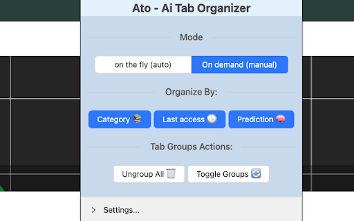Ato website screenshot