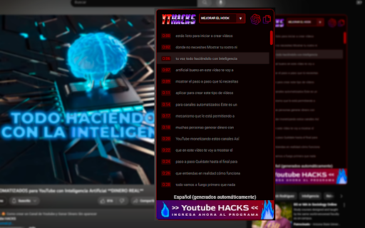 YTHACKS website screenshot