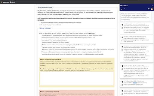 Skypher website screenshot