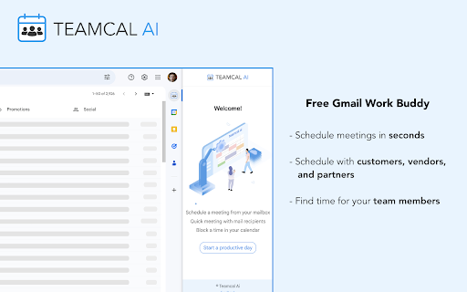 TEAMCAL AI website screenshot