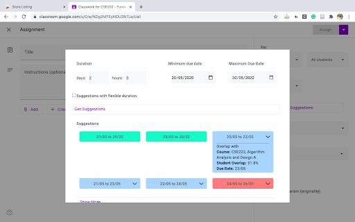 Easy Scheduler website screenshot