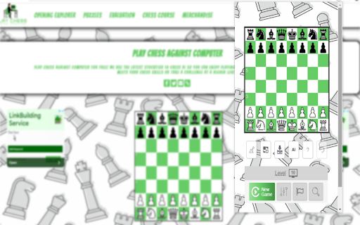 Play Chess Against Computer website screenshot