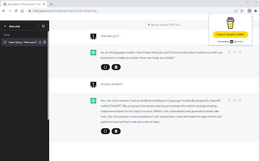 Chatgpt Chat Exporter website screenshot