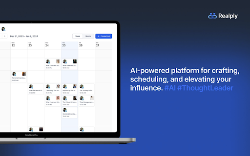 LinkedIn AI website screenshot
