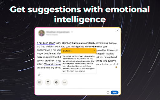 Emotionise website screenshot