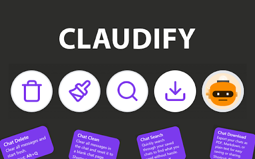 Claude to PDF Converter website screenshot