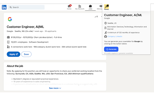 Propael website screenshot