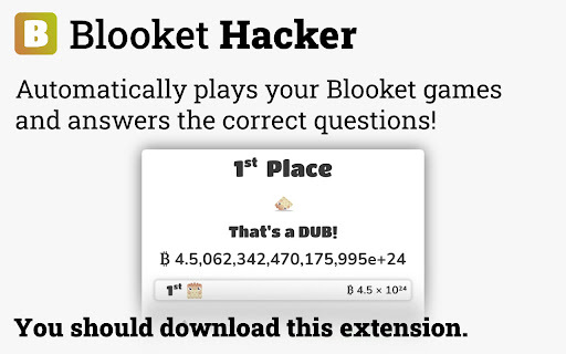 Blooket Hacker website screenshot
