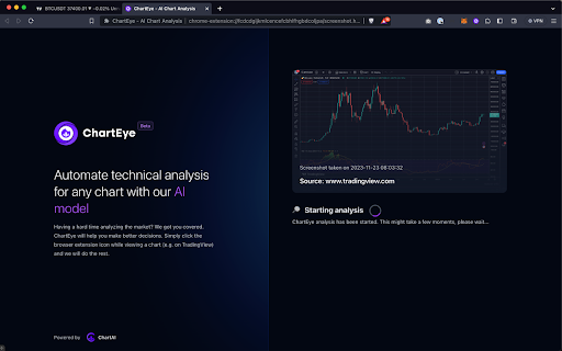 ChartEye website screenshot