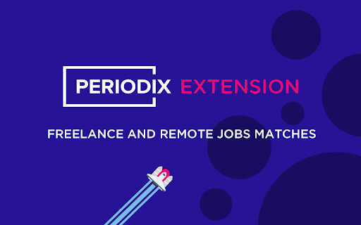 Periodix Web Extension website screenshot