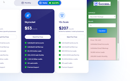Ai Sales Tools website screenshot