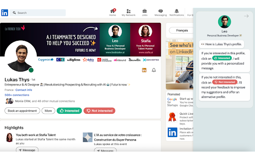 Leo Bizdev website screenshot