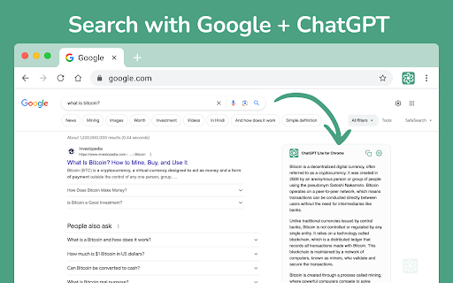 ChatGPT Lite website screenshot