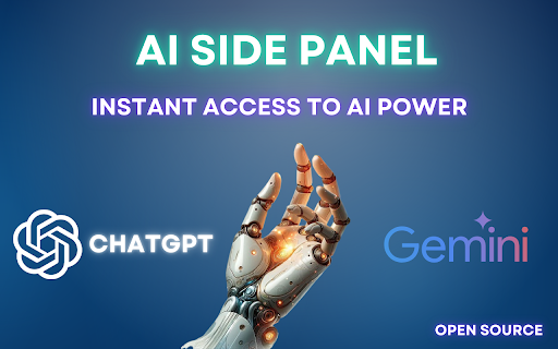 Ai Side Panel website screenshot