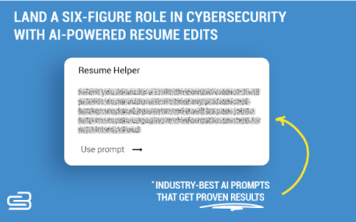 Cybergpt Ai Boosted Job Search Tool website screenshot
