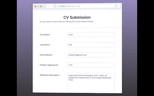 FillBot website screenshot