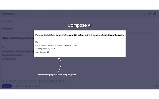 Simplemail website screenshot