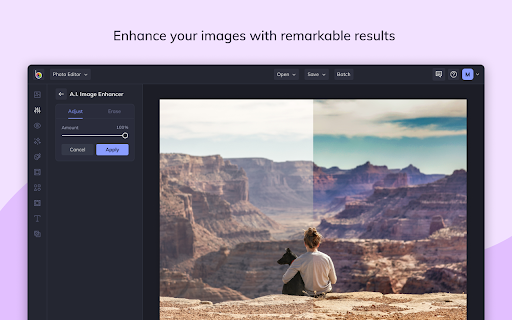Befunky Photo Editor website screenshot