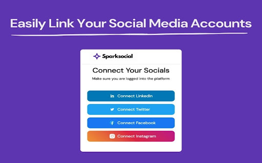 Sparksocial website screenshot